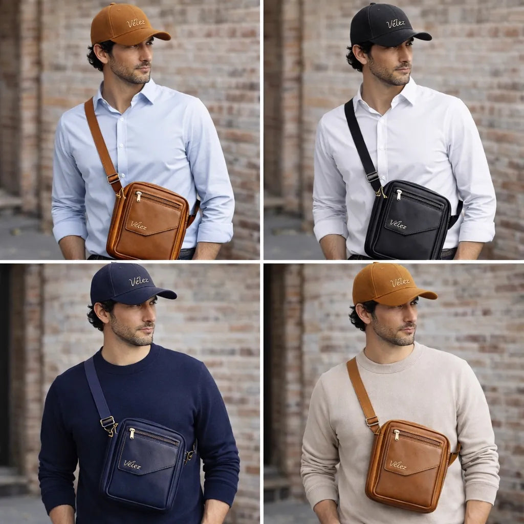 COMBO CARRIEL VELEZ + CORREA + BILLETERA + GORRA.