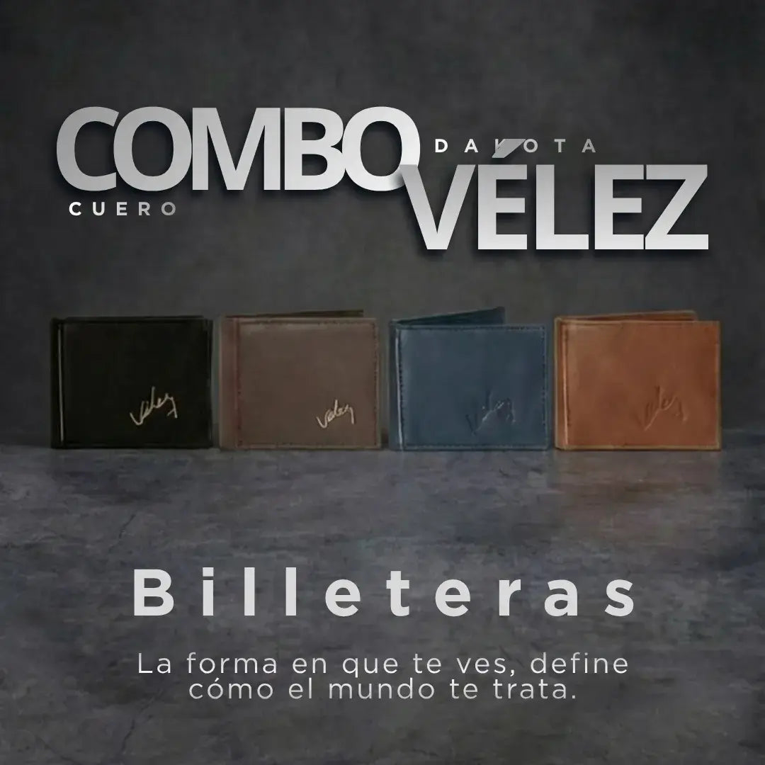 COMBO PERCHERO VELEZ - RELOJ - CORREA + BILLETERA.