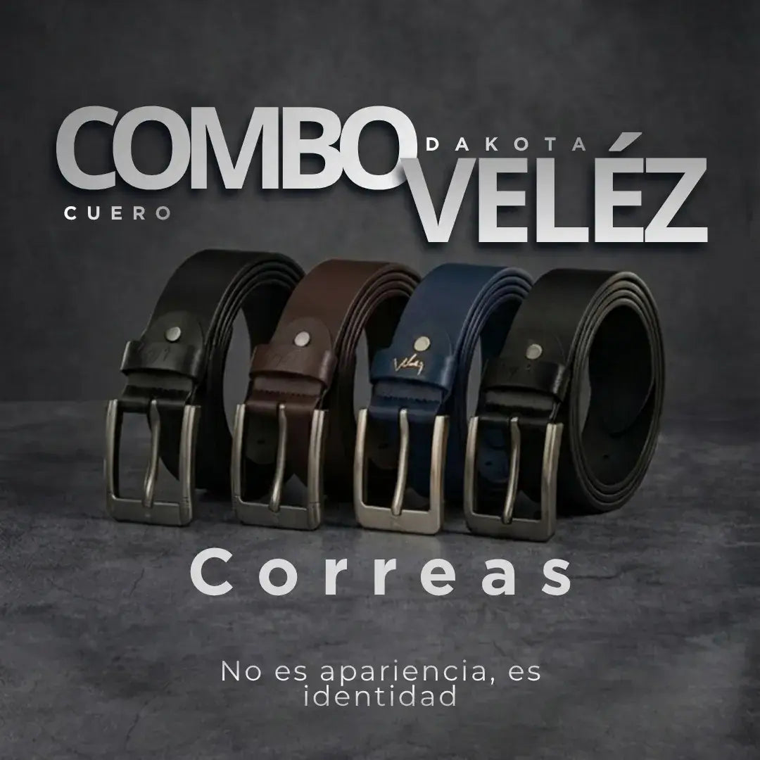 COMBO PERCHERO VELEZ - RELOJ - CORREA + BILLETERA.