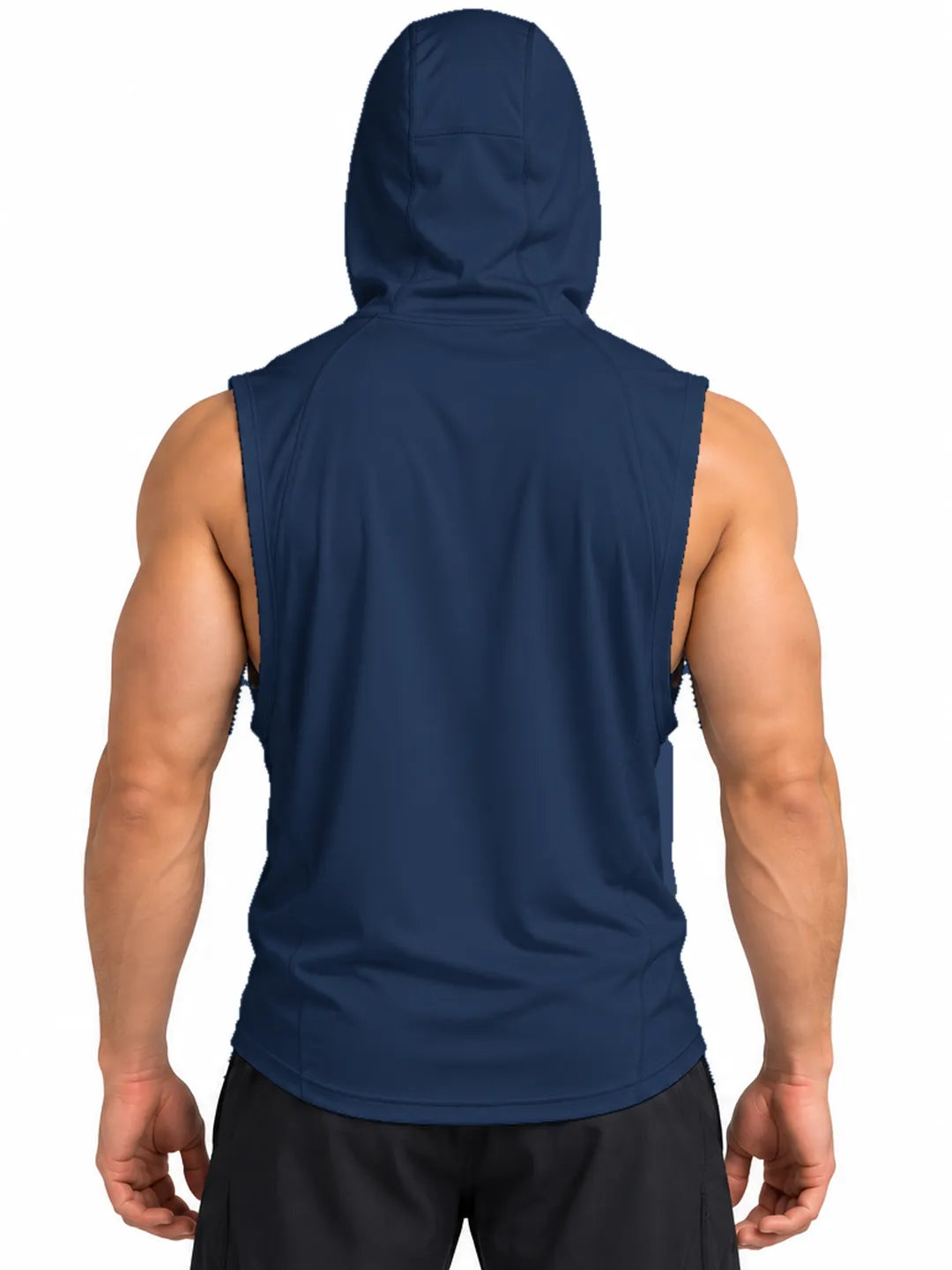 Chaleco Deportivo UV · Capucha + Máscara