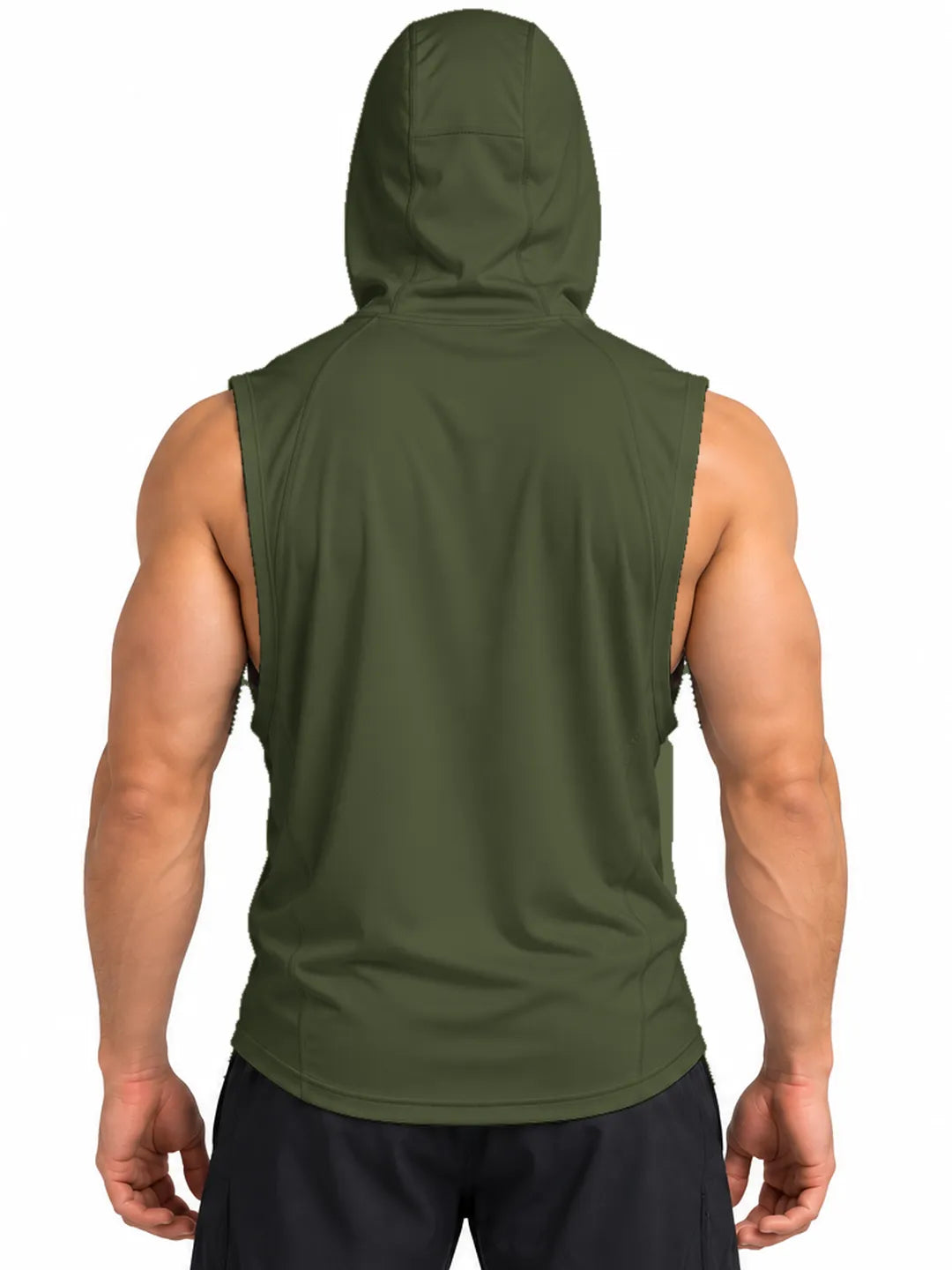 Chaleco Deportivo UV · Capucha + Máscara